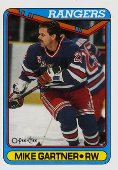 1990-91 O-Pee-Chee #373 Mike Gartner Front