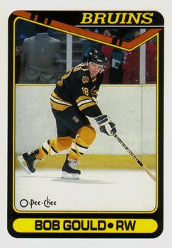 1990-91 O-Pee-Chee #398 Bob Gould Front