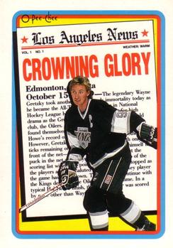 1990-91 O-Pee-Chee #3 Wayne Gretzky Front