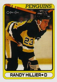1990-91 O-Pee-Chee #408 Randy Hillier Front