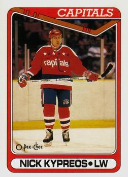 1990-91 O-Pee-Chee #440 Nick Kypreos Front