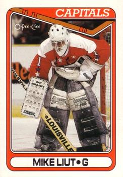 1990-91 O-Pee-Chee #44 Mike Liut Front