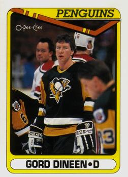 1990-91 O-Pee-Chee #470 Gord Dineen Front