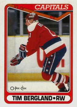 1990-91 O-Pee-Chee #507 Tim Bergland Front