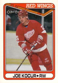 1990-91 O-Pee-Chee #55 Joey Kocur Front