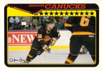 1990-91 O-Pee-Chee #59 Vancouver Canucks Front