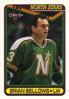 1990-91 O-Pee-Chee #70 Brian Bellows Front