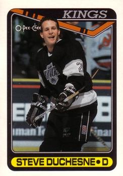 1990-91 O-Pee-Chee #86 Steve Duchesne Front