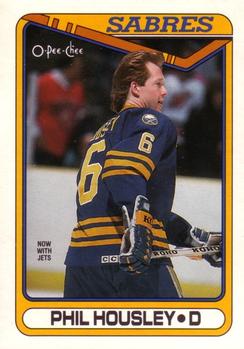 1990-91 O-Pee-Chee #89 Phil Housley Front