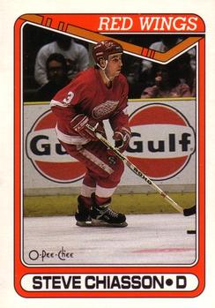 1990-91 O-Pee-Chee #94 Steve Chiasson Front