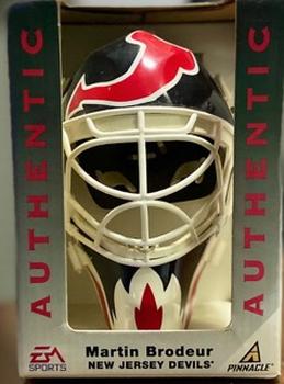 1997-98 Pinnacle EA Sports Replica Masks #NNO Martin Brodeur Front