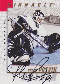 1997-98 Pinnacle Be a Player - Autographs #4 Felix Potvin Front
