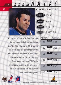 1997-98 Pinnacle Be a Player - Autographs #5 Adam Oates Back