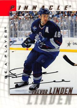 1997-98 Pinnacle Be a Player - Autographs #9 Trevor Linden Front