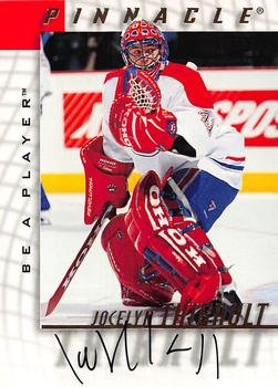 1997-98 Pinnacle Be a Player - Autographs #10 Jocelyn Thibault Front