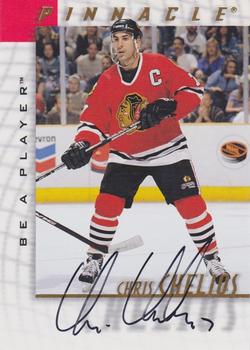 1997-98 Pinnacle Be a Player - Autographs #11 Chris Chelios Front