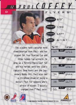 1997-98 Pinnacle Be a Player - Autographs #12 Paul Coffey Back