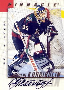 1997-98 Pinnacle Be a Player - Autographs #13 Nikolai Khabibulin Front