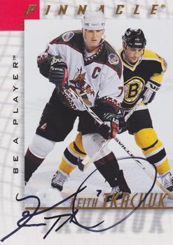 1997-98 Pinnacle Be a Player - Autographs #22 Keith Tkachuk Front