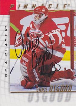 1997-98 Pinnacle Be a Player - Autographs #25 Chris Osgood Front