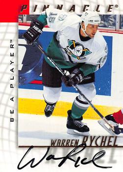 1997-98 Pinnacle Be a Player - Autographs #32 Warren Rychel Front