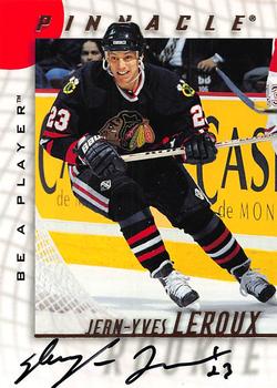 1997-98 Pinnacle Be a Player - Autographs #45 Jean-Yves Leroux Front