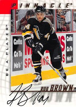 1997-98 Pinnacle Be a Player - Autographs #48 Rob Brown Front