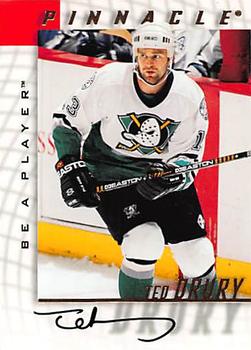 1997-98 Pinnacle Be a Player - Autographs #84 Ted Drury Front