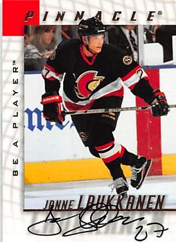 1997-98 Pinnacle Be a Player - Autographs #90 Janne Laukkanen Front
