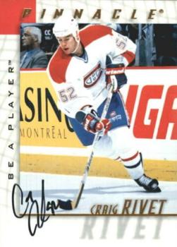 1997-98 Pinnacle Be a Player - Autographs #102 Craig Rivet Front