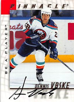 1997-98 Pinnacle Be a Player - Autographs #120 Dennis Vaske Front