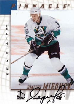 1997-98 Pinnacle Be a Player - Autographs #170 Dmitri Mironov Front