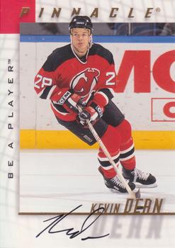 1997-98 Pinnacle Be a Player - Autographs #57 Kevin Dean Front