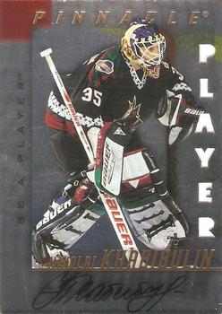 1997-98 Pinnacle Be a Player - Autographs Die Cut #13 Nikolai Khabibulin Front