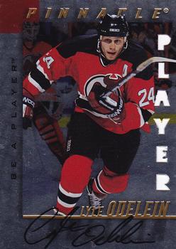 1997-98 Pinnacle Be a Player - Autographs Die Cut #17 Lyle Odelein Front