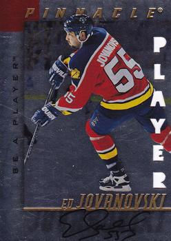 1997-98 Pinnacle Be a Player - Autographs Die Cut #21 Ed Jovanovski Front