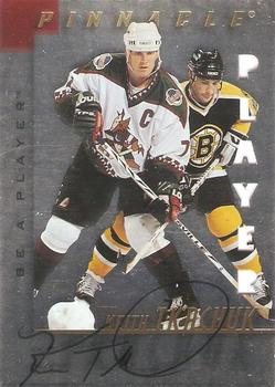 1997-98 Pinnacle Be a Player - Autographs Die Cut #22 Keith Tkachuk Front