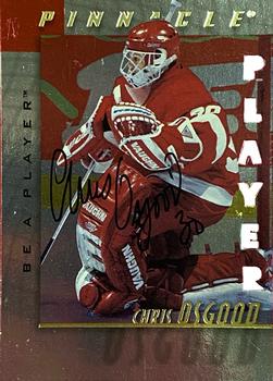 1997-98 Pinnacle Be a Player - Autographs Die Cut #25 Chris Osgood Front