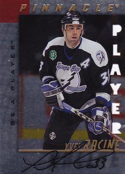 1997-98 Pinnacle Be a Player - Autographs Die Cut #27 Yves Racine Front
