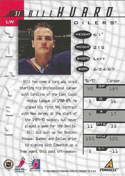 1997-98 Pinnacle Be a Player - Autographs Die Cut #31 Bill Huard Back