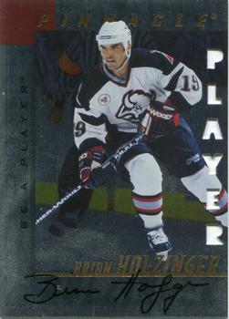 1997-98 Pinnacle Be a Player - Autographs Die Cut #34 Brian Holzinger Front