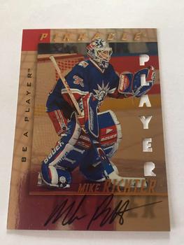 1997-98 Pinnacle Be a Player - Autographs Die Cut #37 Mike Richter Front