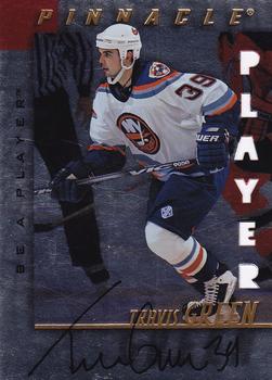 1997-98 Pinnacle Be a Player - Autographs Die Cut #63 Travis Green Front