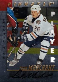 1997-98 Pinnacle Be a Player - Autographs Die Cut #72 Todd Marchant Front