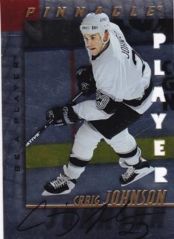 1997-98 Pinnacle Be a Player - Autographs Die Cut #100 Craig Johnson Front