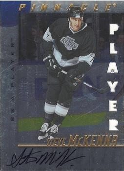 1997-98 Pinnacle Be a Player - Autographs Die Cut #244 Steve McKenna Front