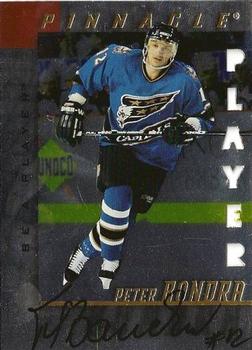 1997-98 Pinnacle Be a Player - Autographs Die Cut #92 Peter Bondra Front