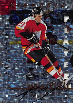 1997-98 Pinnacle Be a Player - Autographs Prismatic Die Cut #8 Andrew Cassels Front