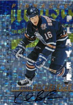 1997-98 Pinnacle Be a Player - Autographs Prismatic Die Cut #150 Kelly Buchberger Front