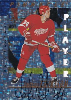 1997-98 Pinnacle Be a Player - Autographs Prismatic Die Cut #180 Anders Eriksson Front